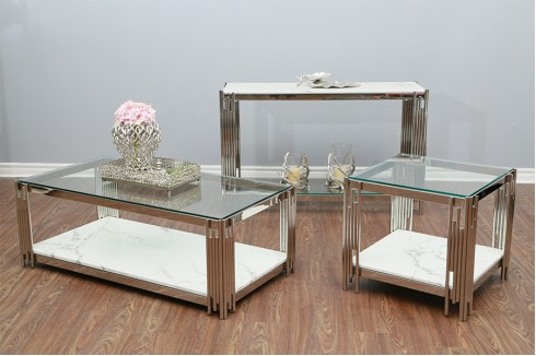 Silver Vegas Marble Series